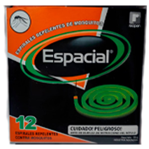 Espiral verde x 12 un.